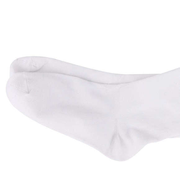 White Black Stripe Over the Knee Thigh High Socks - Picture 5 of 8